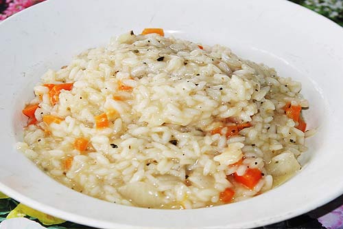 Отварной рис с грибами и морковью фото рецепты гарниров