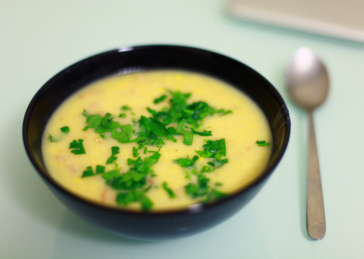 Картофельный суп пюре с кукурузой фото рецепты первых блюд