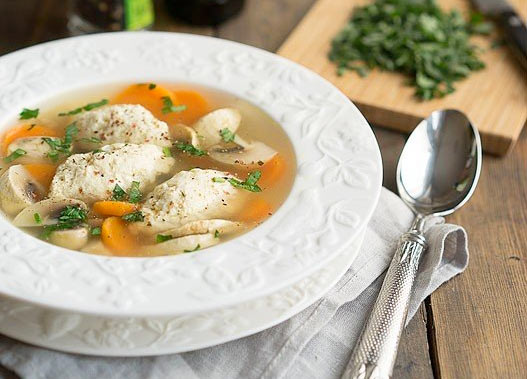 Куриный суп с кнелями фото рецепты первых блюд