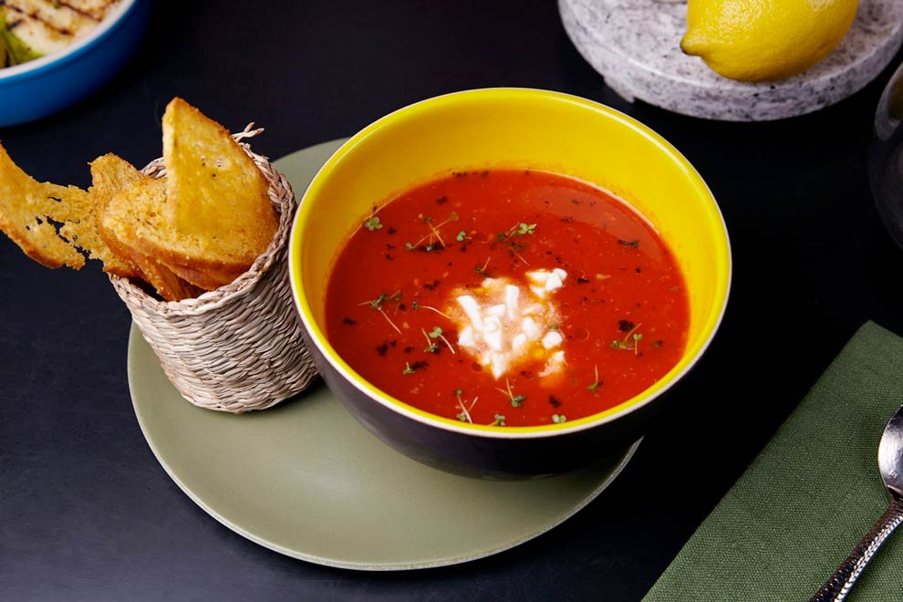 Томатный суп от Александра Бельковича фото