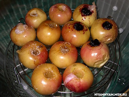 Яблоки, запеченные в аэрогриле фото рецепты для аэрогриля
