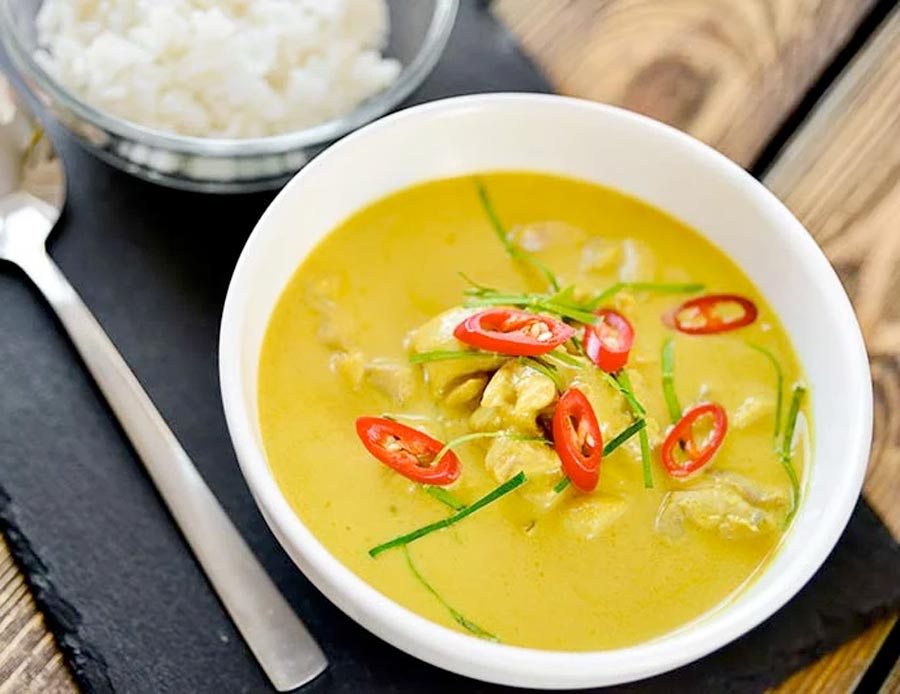Карри «Привет Бангкоку» в тайском стиле фото рецепты вторых блюд